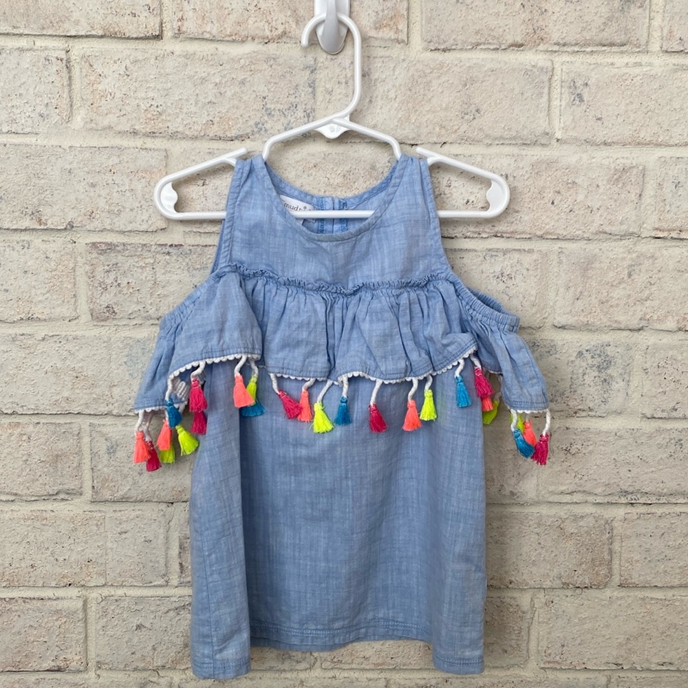 Mud pie tassel top